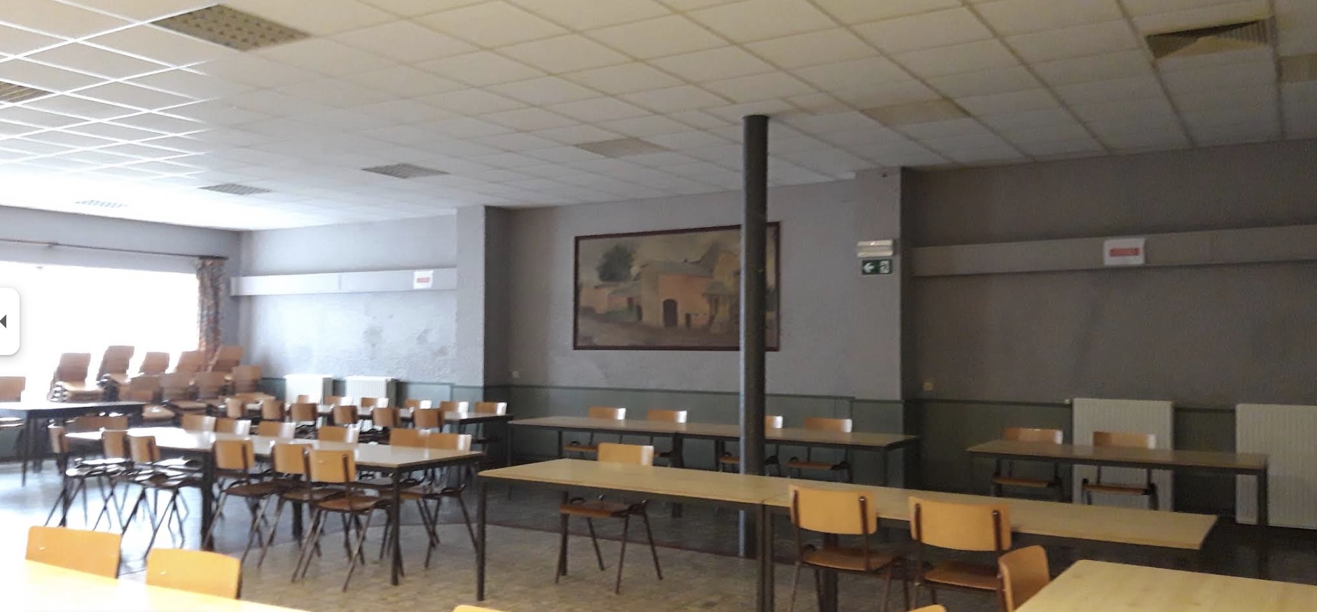 Salle aménagée
